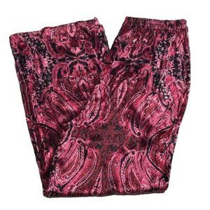 🎉HP🎈 Shopping with Anthony paisley velvet pants PL